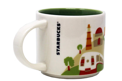 Starbucks You Are Here New Delhi Ceramic Coffee Mug New with Box