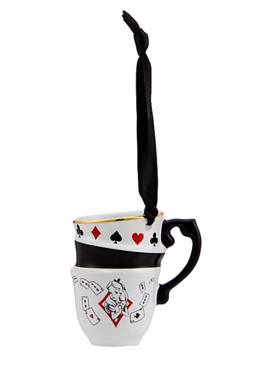 Disney Disneyland Paris Alice in Wonderland Stacked Teacups Hanging Or  I  Love Characters