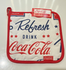 Authentic Coca-Cola Coke Refresh Pot Holder New with Tags