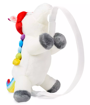 Disney Parks Inside Out Rainbow Unicorn Plush Backpack New with Tag