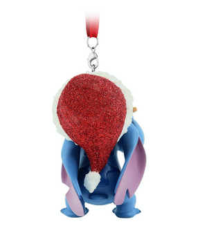 Disney Parks Santa Stitch with Gingerbread Christmas Ornament New with Tag