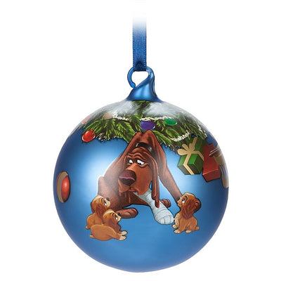 Disney Parks Lady and the Tramp Artist Series Limited Ball Ornament New with Box