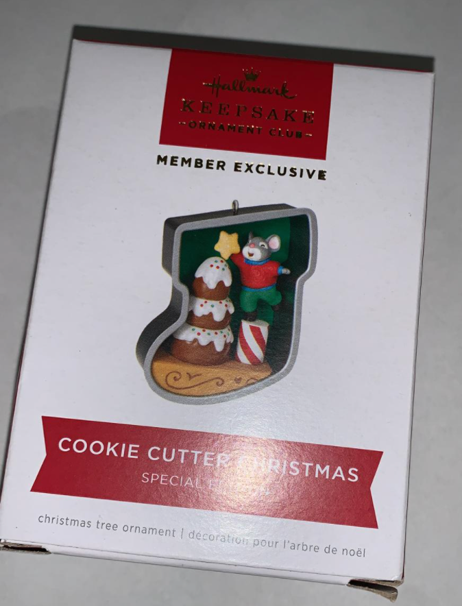Hallmark 2022 Cookie Cutter Christmas Special Edition Ornament New With Box
