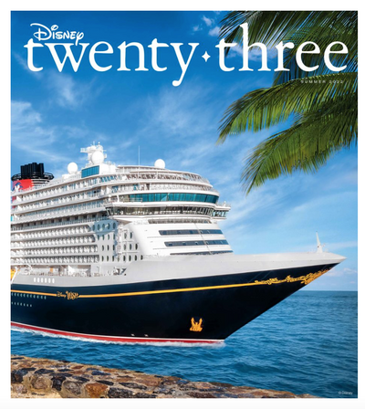 Disney D23 Exclusive Twenty-Three Publication Summer 2022 Cruise Line New Sealed