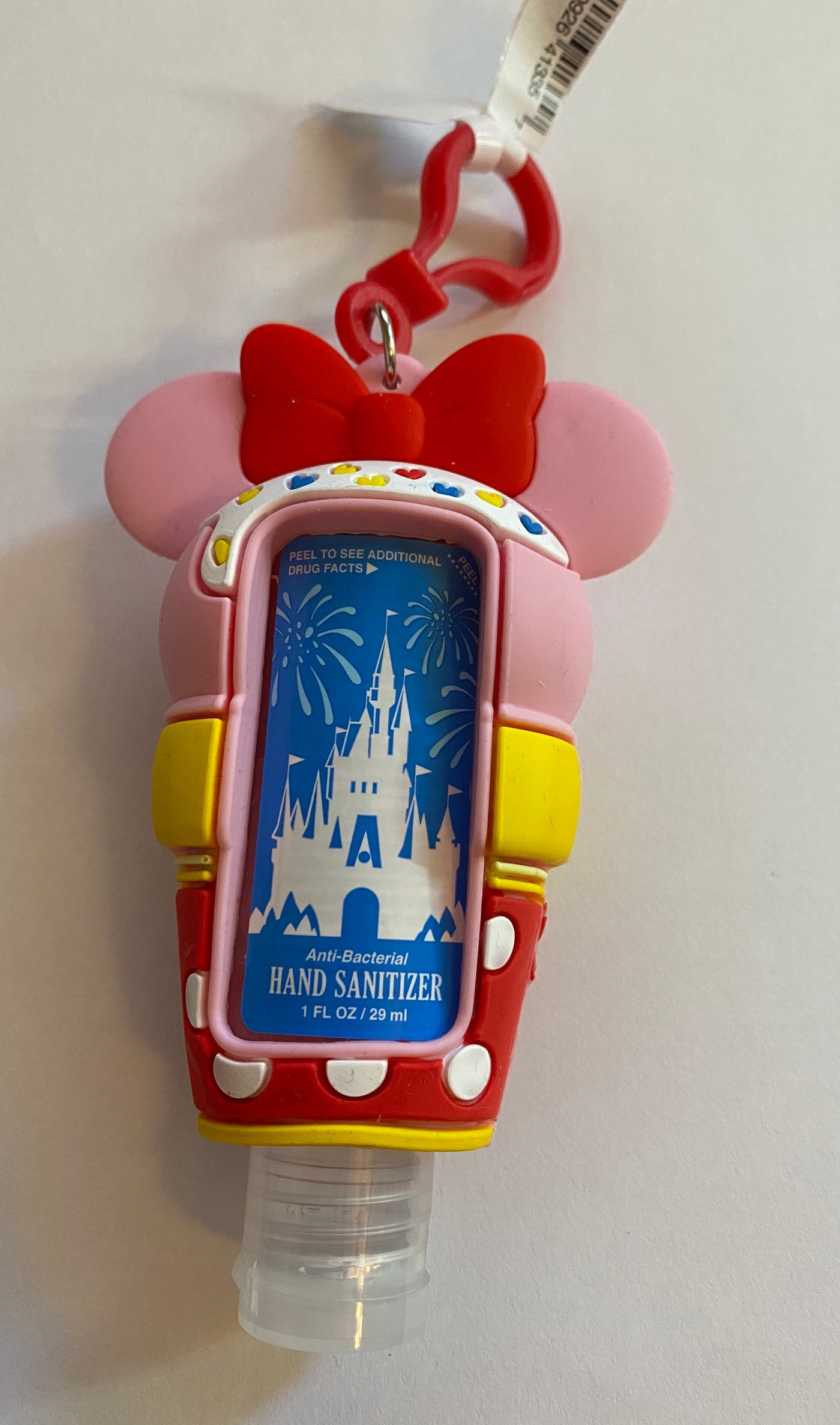 Disney Parks Minnie Ice Cream Hand Sanitizer 1oz Keychain New with Tag