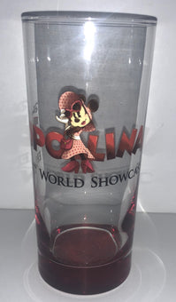 Disney Parks Epcot Italy Topolina Tall Glass New