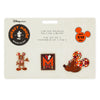 Disney Store Mickey Memories July Pin Set of 3 Limited Release New with Card