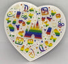 Disney Parks Walt Disney World Heart Rainbow Magnet New