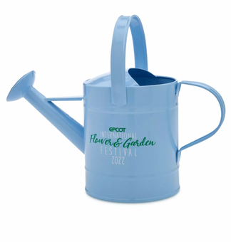 Disney Epcot Flower and Garden 2022 Kissed by Sun Orange Bird Watering Can New