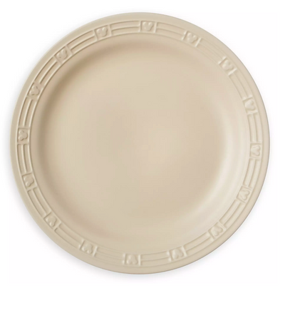 Disney Homestead Mickey Icon White Dinner Plate Set of 2 New with Tag