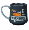 Disney Frozen Olaf Fun and Friends and Warm Hugs Ceramic Coffee Mug New