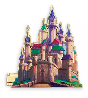 Disney Castle Collection Aurora Sleeping Beauty Castle Limited Pin New w Card