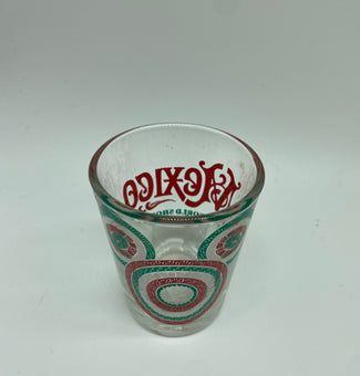 Disney Parks Epcot Mexico Mickey Icon Shot Glass New