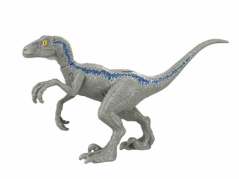 Jurassic World: Dominion Ferocious Pack Velociraptor Blue Dinosaur Figure New