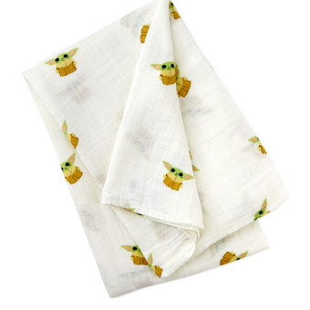 Hallmark Star WarsThe Mandalorian The Child Grogu Lovey and Swaddle Blanket New
