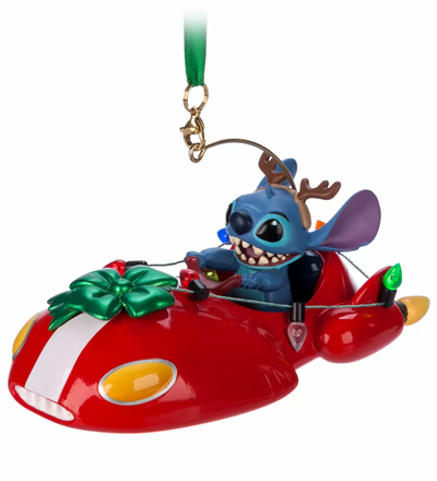 Disney Sketchbook Lilo and Stitch Holiday Lights Christmas Ornament New with Tag