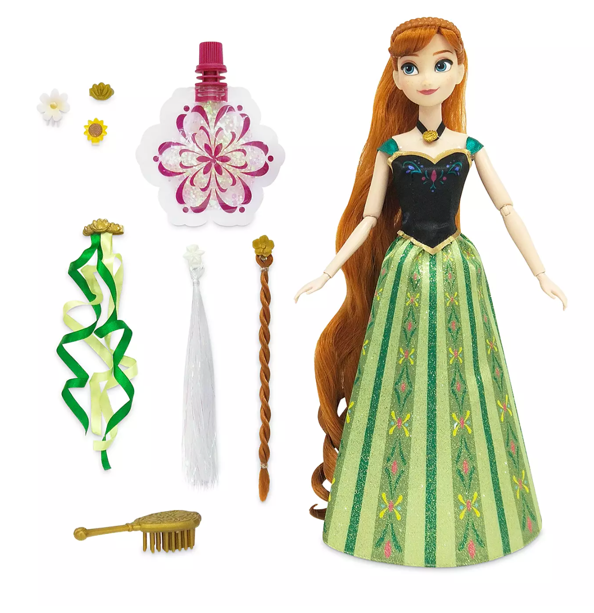 Disney Frozen Anna Fashion Hair Play Doll New with Box