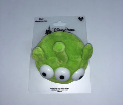 Disney Parks Toy Story The Little Green Man Alien Hair Clip Plush New with Tags
