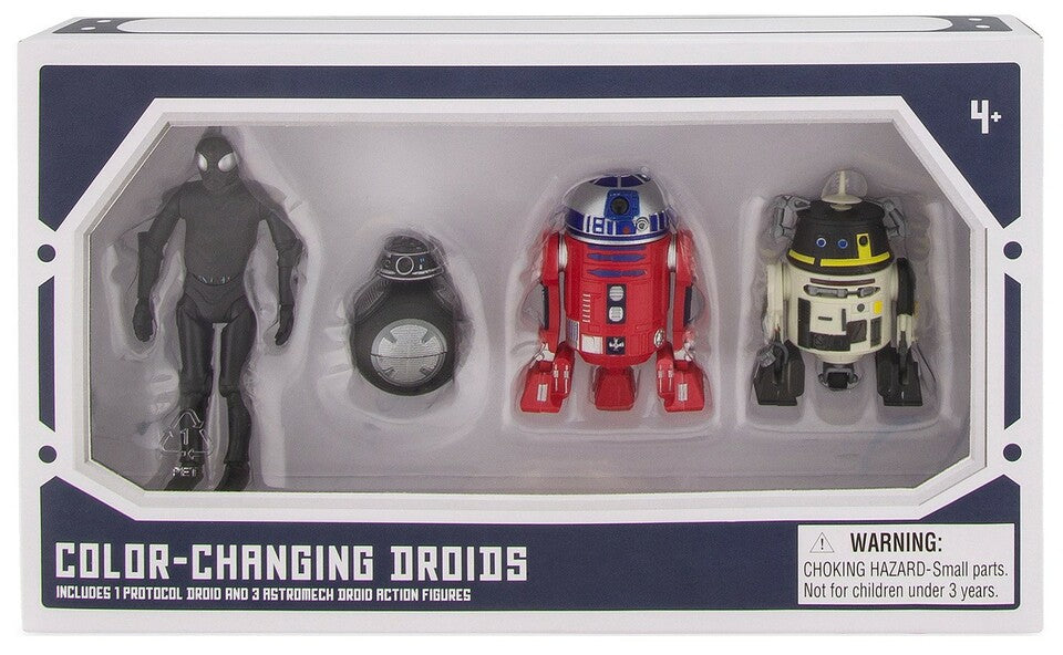 Disney Star Wars Galaxy's Edge Color 1 Protocol 3 Astromech Changing Droids New