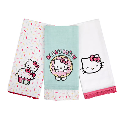 Universal Studios Hello Kitty Kitchen Towel Set New with Tags