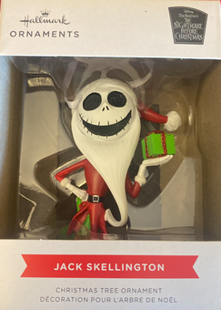 Hallmark 2021 Disney Nightmare Before Christmas Jack as Sandy Claws Ornament New