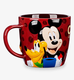 Disney Parks Mickey Pluto Morning Coffee and Friends Make Perfect Blend Mug New