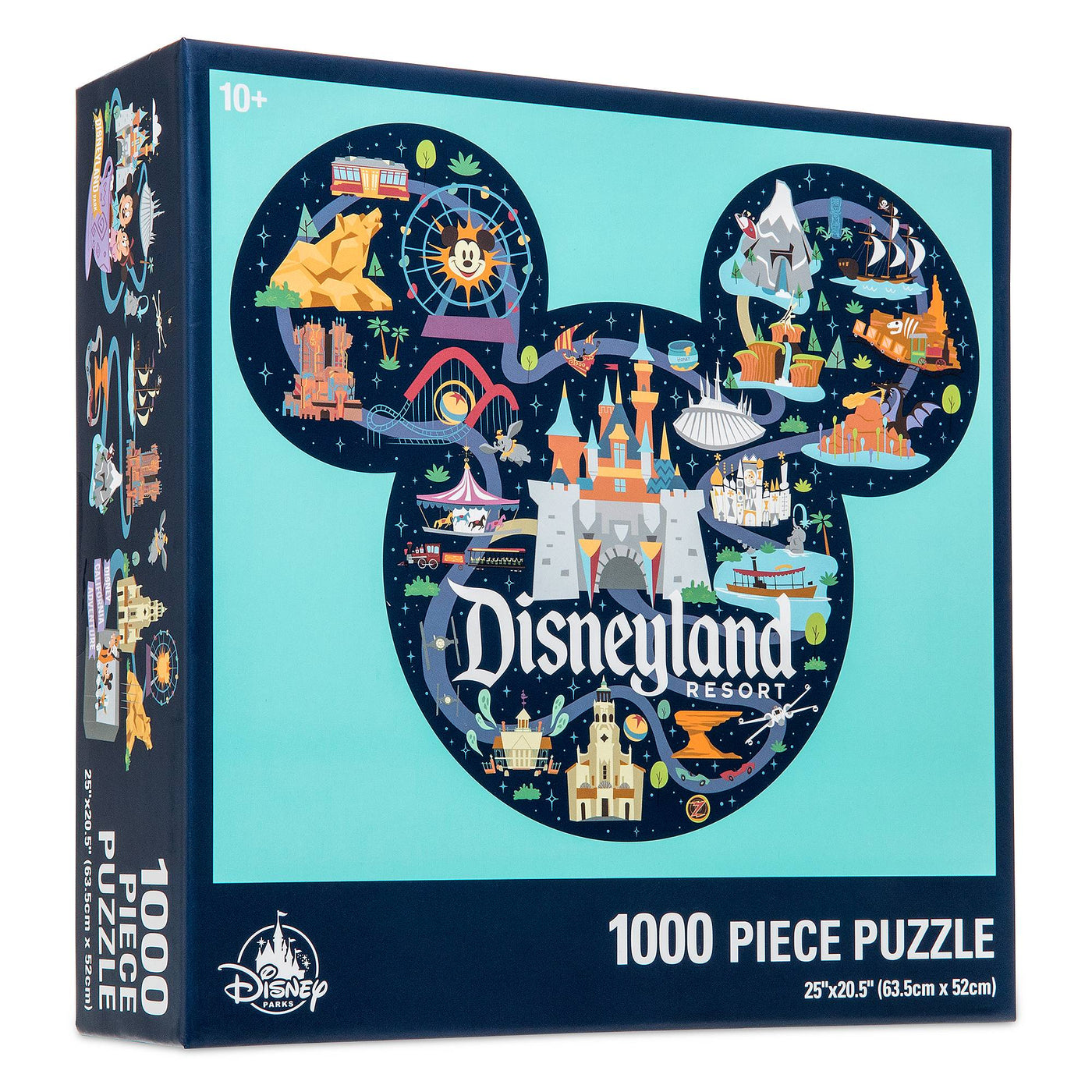 Disney Parks Disneyland Life Map Puzzle New with Box