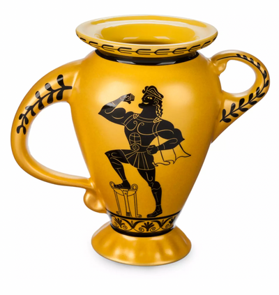 Disney 25th Anniversary Hercules Figural Vase Mug New