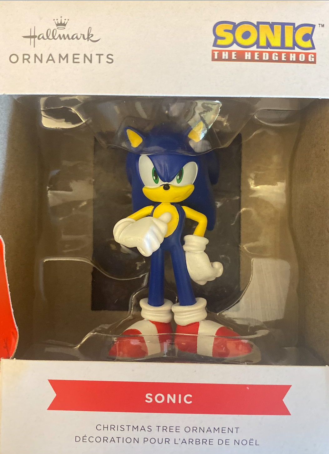Hallmark 2021 Sonic the Hedgehog Christmas Ornament New With Box