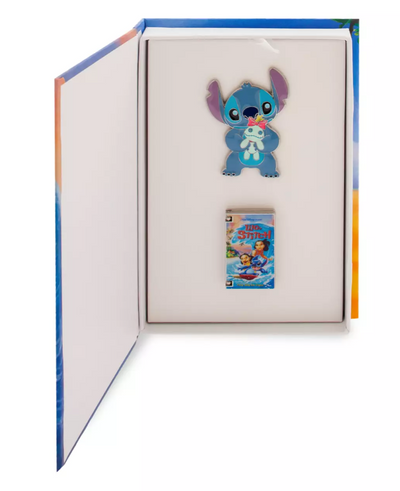 Disney Stitch VHS Pin Set Lilo & Stitch Limited Release New With Card