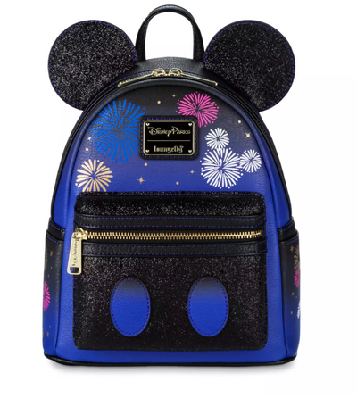 Disney 50th Mickey The Main Attraction Cinderella Castle Fireworks Backpack New