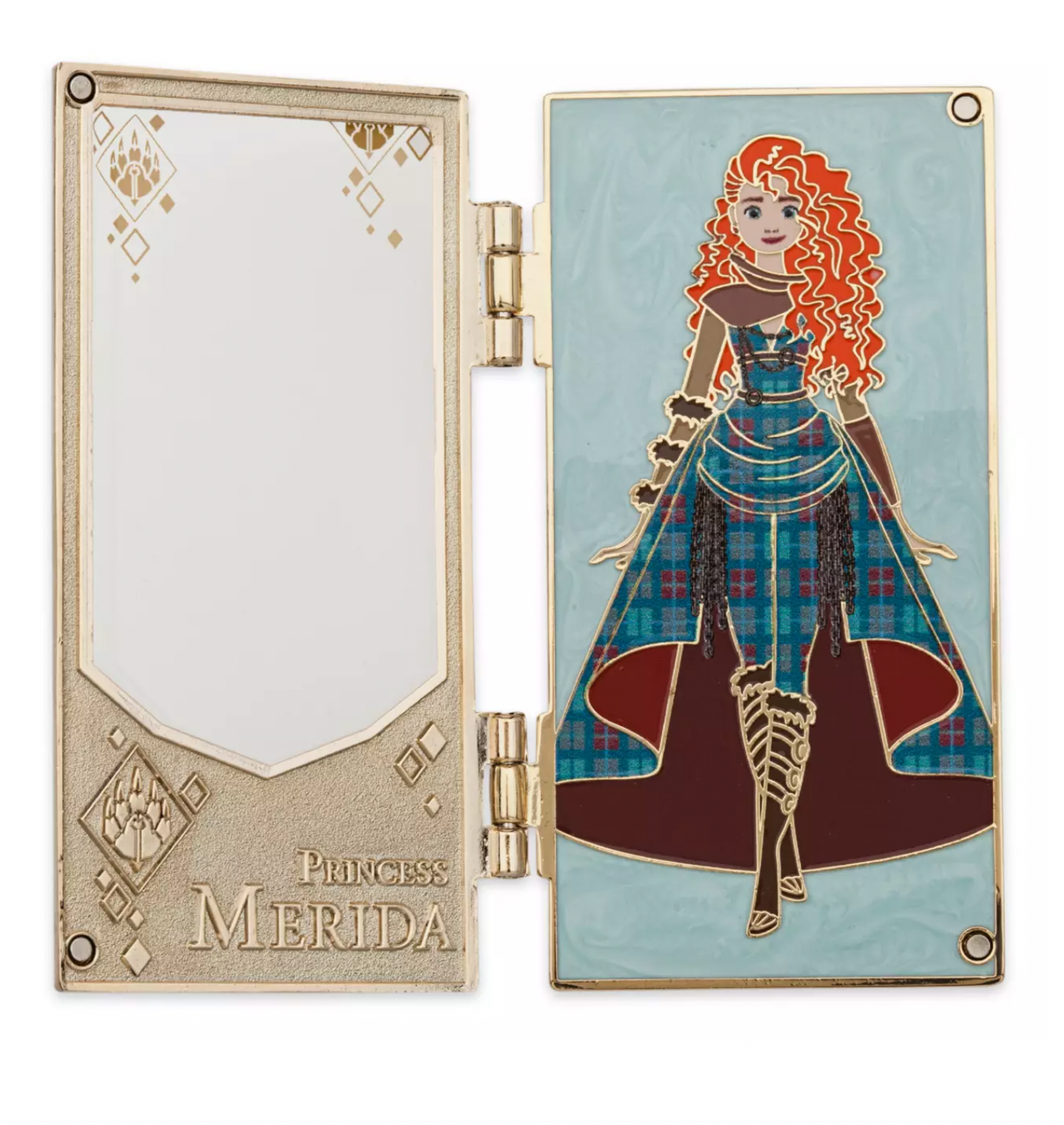 Disney Designer Ultimate Princess Collection Merida Hinged Pin Limited New Card