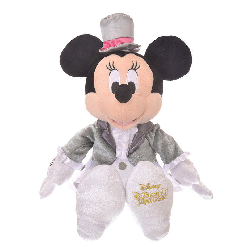 Disney D23 Expo Japan 2018 Minnie Mouse Top Hat Plush New with Tag