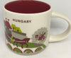 Starbucks You Are Here Collection Hungary Ceramic Coffee Mug New W Box