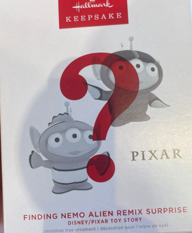 Hallmark 2022 Toy Story Alien Remix Nemo Surprise Mystery Christmas Ornament New