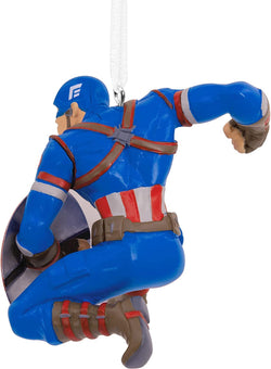 Hallmark Marvel Avengers Captain America Christmas Ornament New With Box