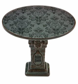 Disney Parks The Haunted Mansion Gargoyle Porcelain Cake Stand New