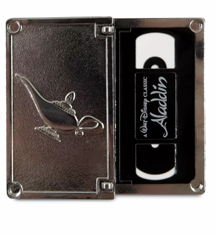 Disney VHS Series 2 Aladdin Genie Pin Set Limited Release New