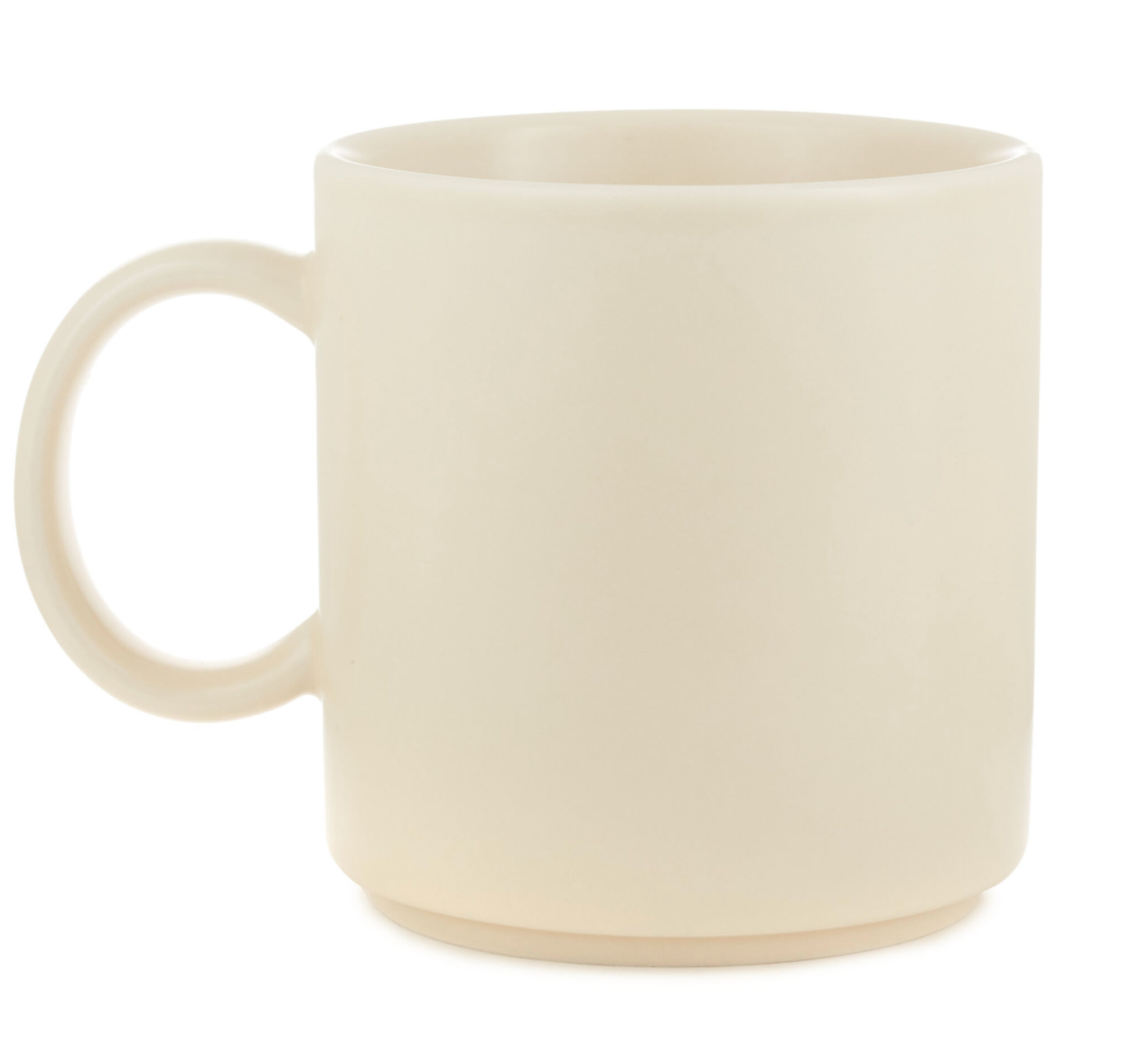Hallmark Peanuts Lucy Coffee First Smile Later Coffee Mug New