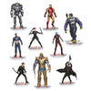 Disney Marvel Avengers End Game Deluxe Figure Play Set Playset Cake Topper New