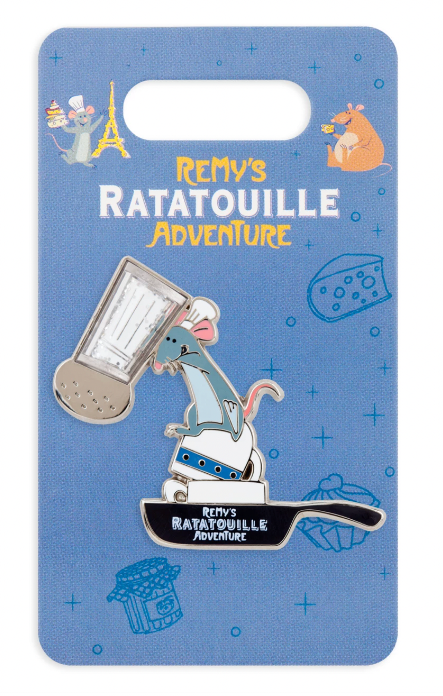 Disney Parks Remy with Shaker Pin Remy Ratatouille Adventure New