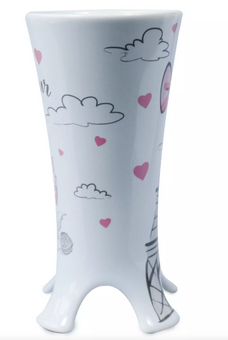 Disney Marie Eiffel Tower The Aristocats Ceramic Latte Coffee Mug New