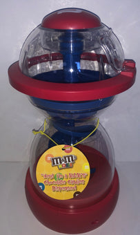 M&M's World Fun Machine Candy Dispenser Red and Blue New with Tags