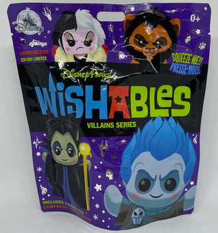 Disney Parks Villains Mystery Wishables Limited Plush Hades Scar New Sealed