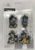 Disney Parks Mickey Minnie Mouse Donald Duck pluto Icons Bag Clip Set 4 Magnet