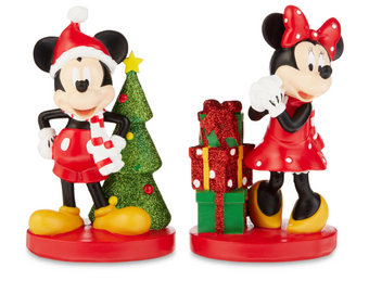 Disney Mickey and Minnie Mouse 6 inch tall Figurine Set New With Box