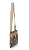 Madrid Life is a Game Dark Brown Shoulder Bag Made in Italy by Divo Diva New