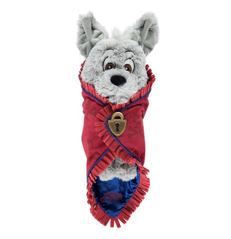 Disney Parks Baby Dog With Key Pirates Caribbean In Blanket Plush New With Tags