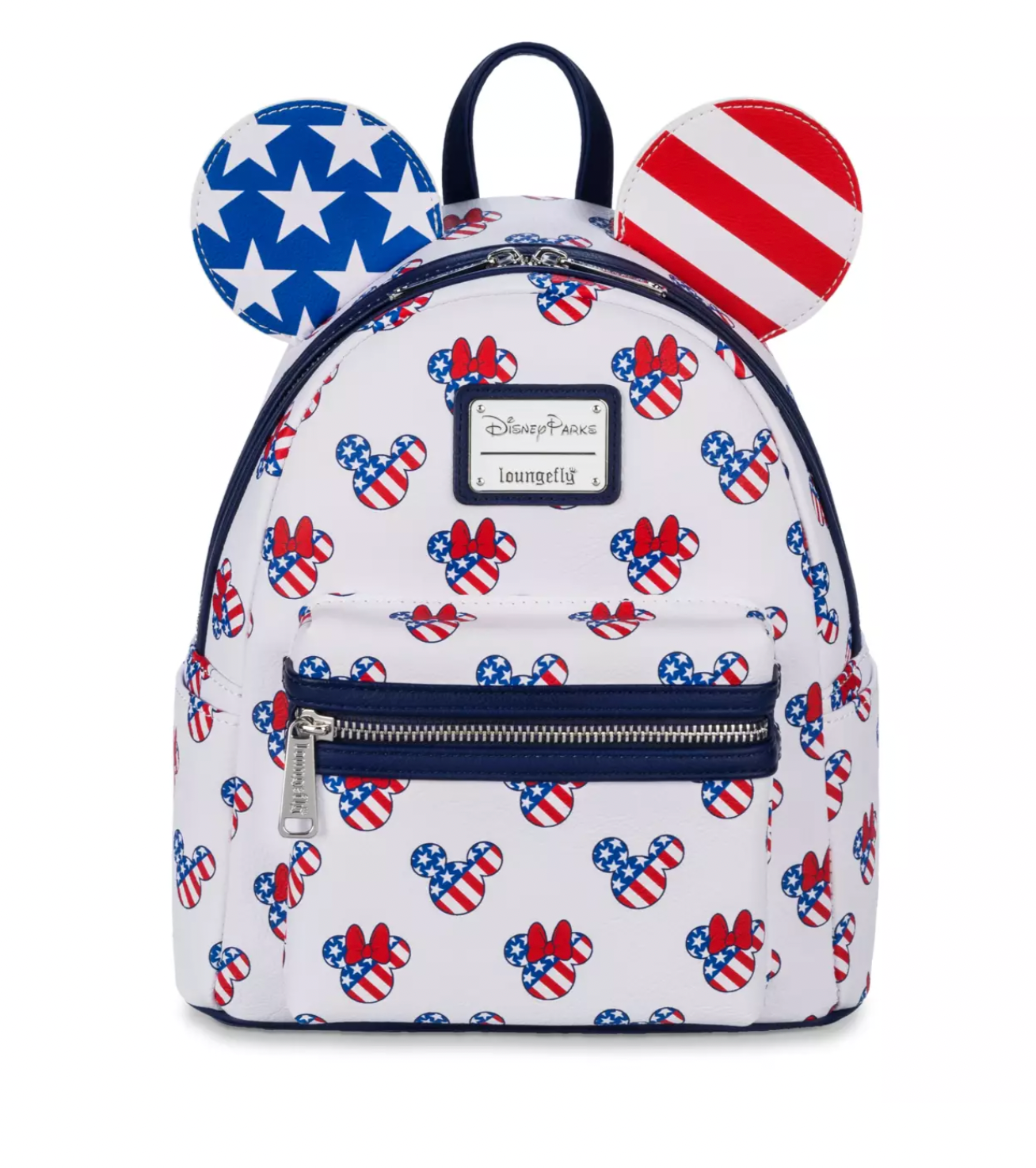Disney Mickey Minnie Icon Americana Loungefly Mini Backpack New with Tag