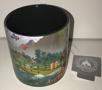 Disney Parks Shanghai Mickey & Friends Adventure Isle Ceramic Coffee Mug New